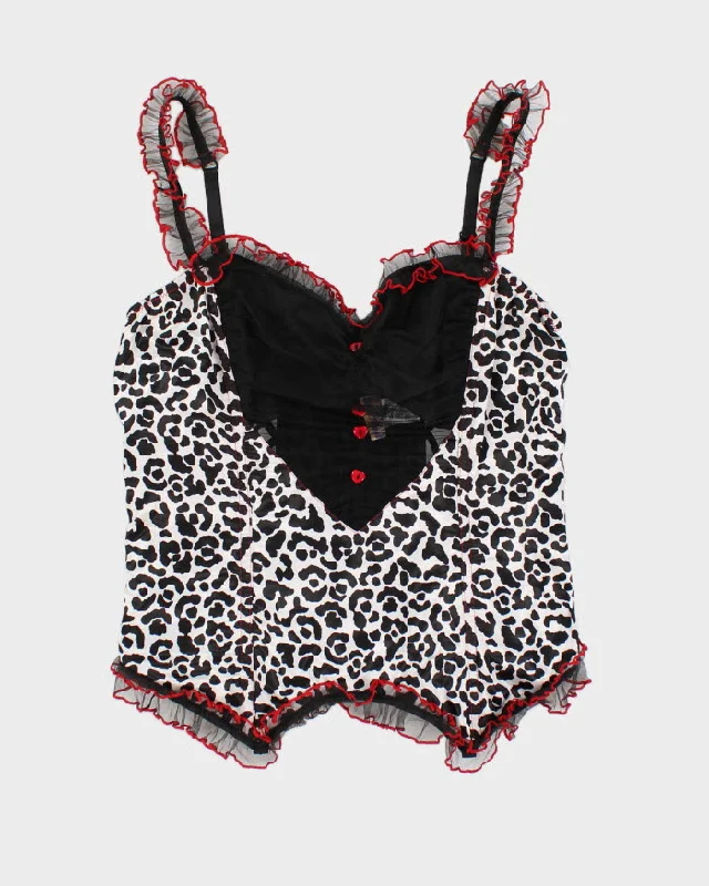 Y2k 00s Intimate Attitudes Lingerie Top - S