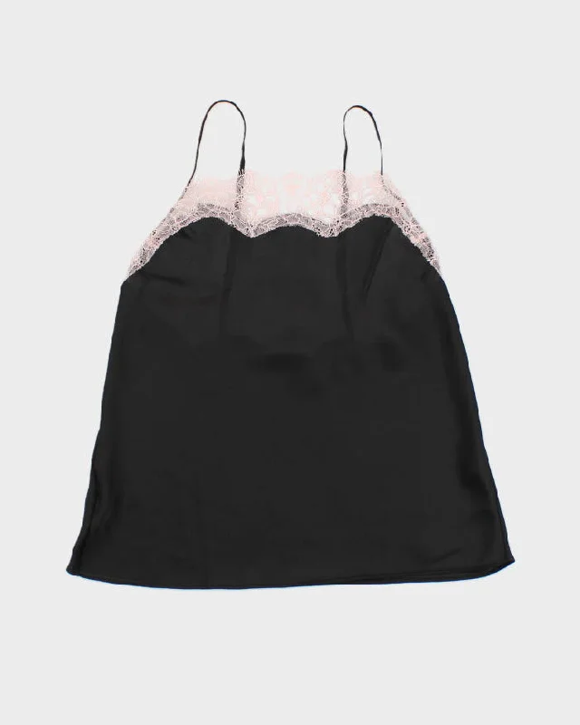 Y2k 00s Victoria's Secret Black Cami - XS