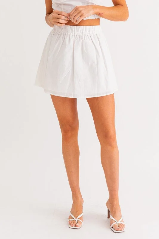 Cotton Dreams Mini Skirt