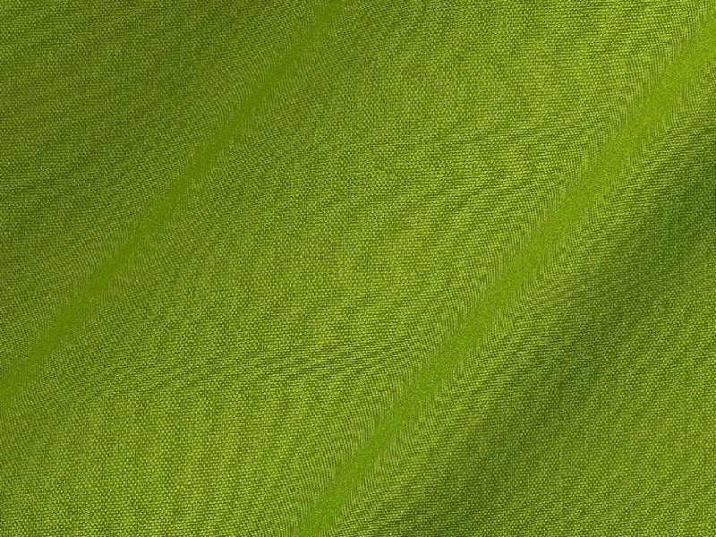 Acid Green Plain Butter Crepe Fabric