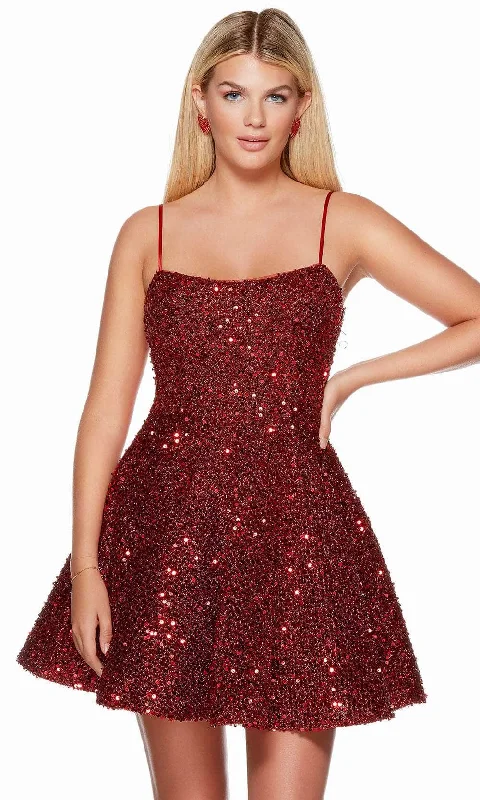 Alyce Paris 3116 - Sweetheart A-Line Homecoming Dress