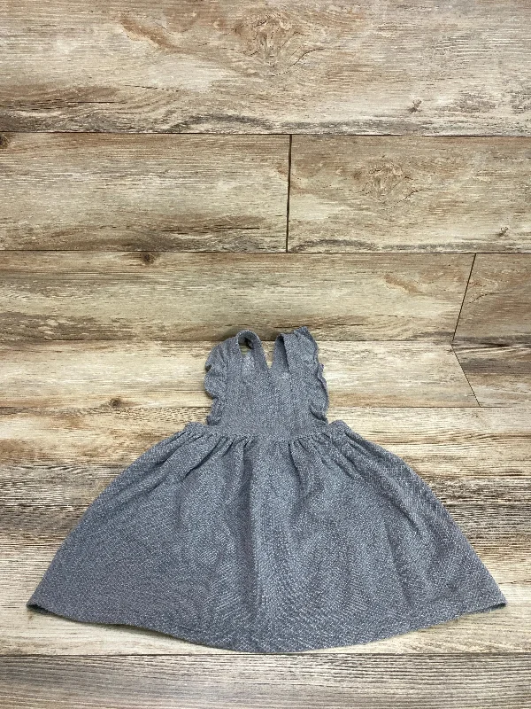 Art Class Pinafore Dress Grey sz 3T