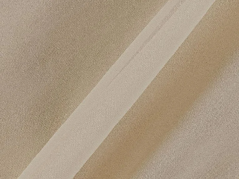 Beige Polyester Diamond Georgette Fabric