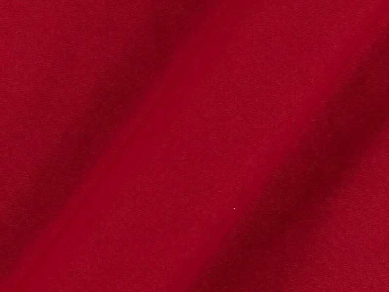 Bright Red Plain Butter Crepe Fabric