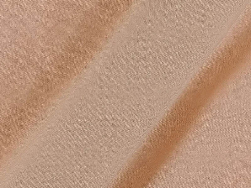 Butterscotch Pink Plain Butter Crepe Fabric