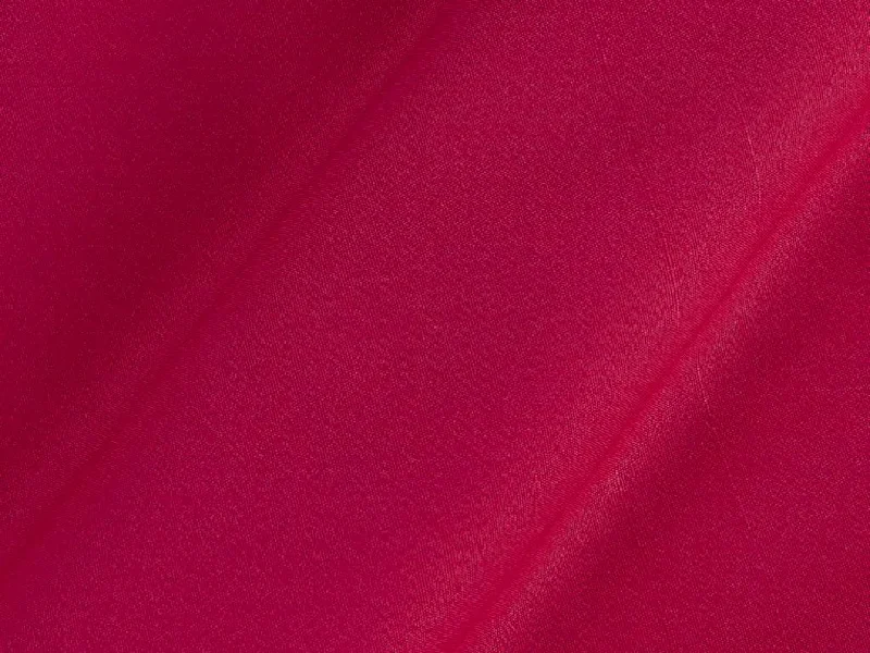 Candy Pink Plain Butter Crepe Fabric