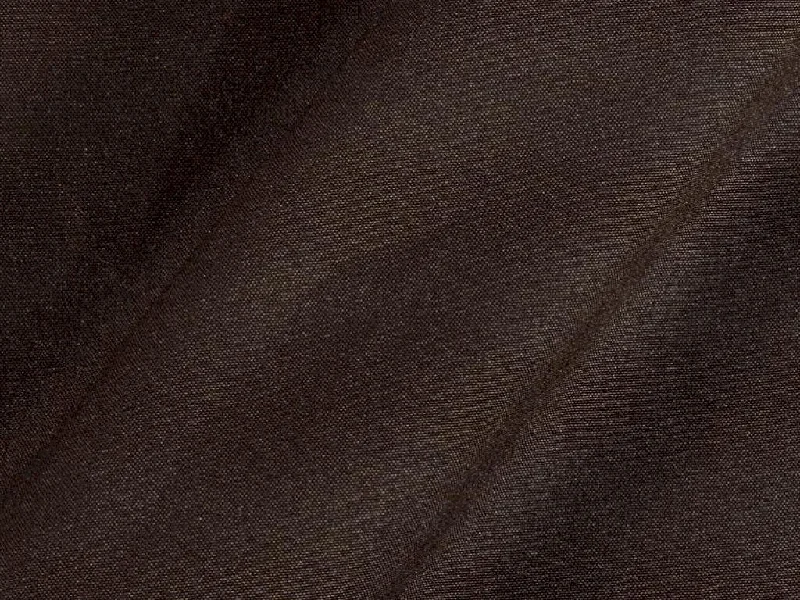 Coffee Brown Plain Butter Crepe Fabric