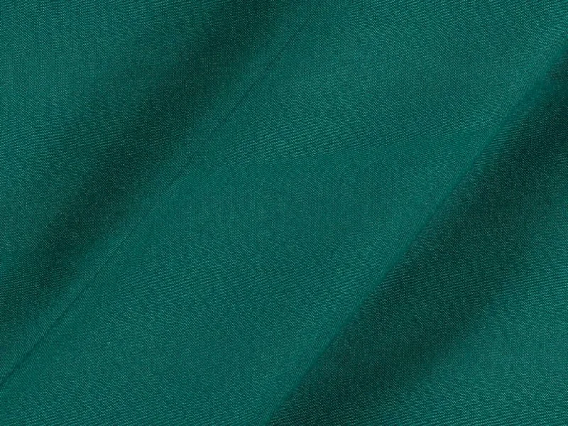 Emerald Green Plain Butter Crepe Fabric