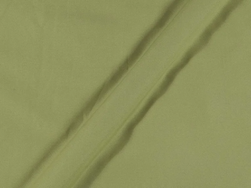 Lime Green Plain Butter Crepe Fabric