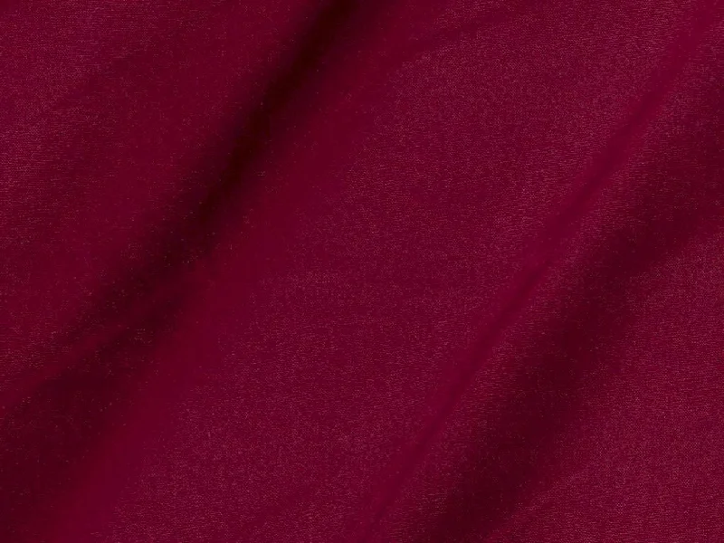 Maroon Plain Butter Crepe Fabric