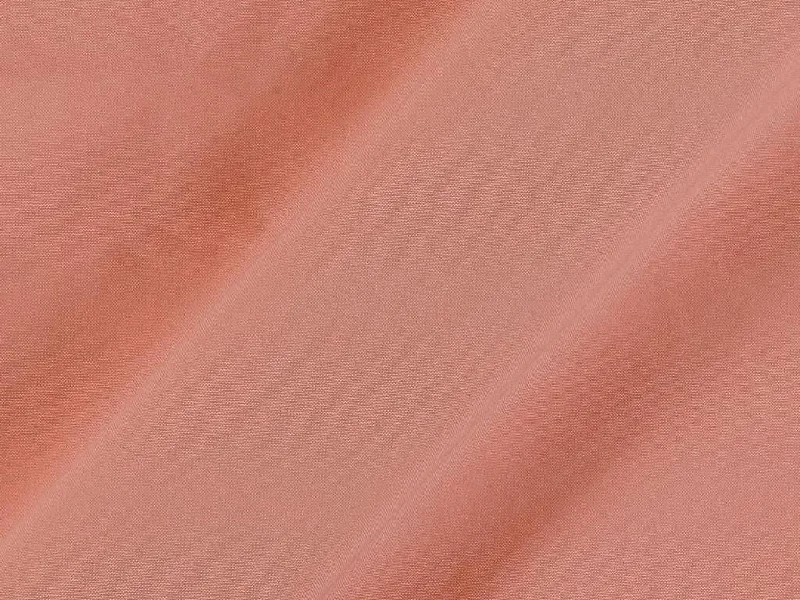 Pastel Peach Plain Butter Crepe Fabric