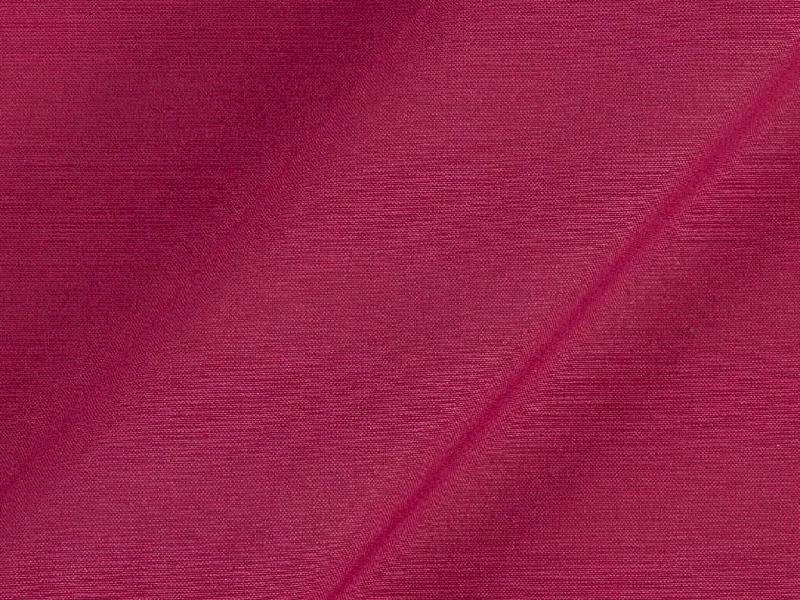 Raspberry Red Plain Butter Crepe Fabric