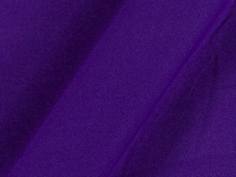 Royal Purple Plain Butter Crepe Fabric