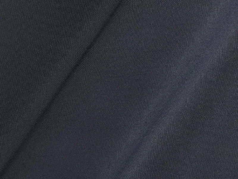 Steel Gray Plain Butter Crepe Fabric