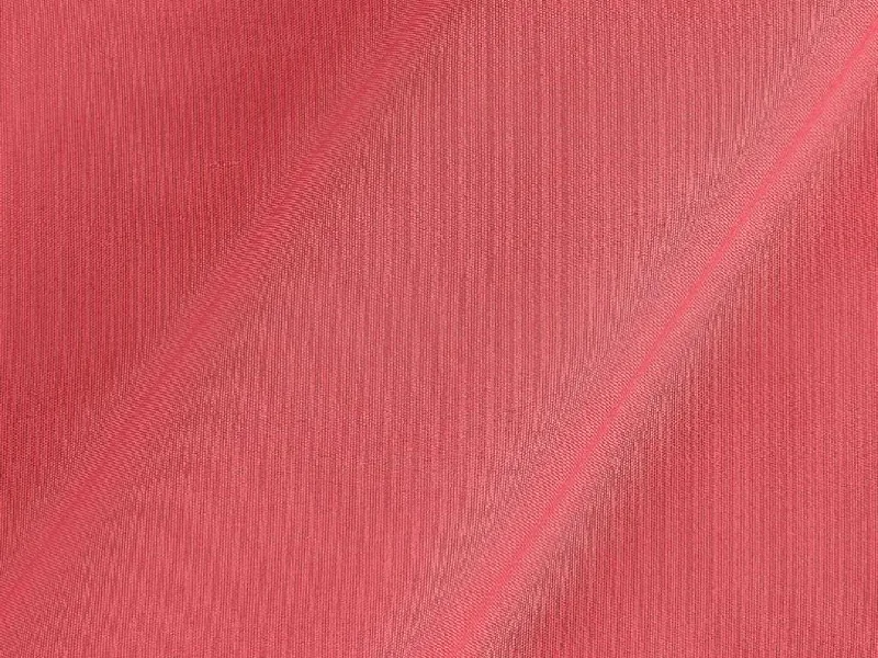 Sugar Coral Plain Butter Crepe Fabric