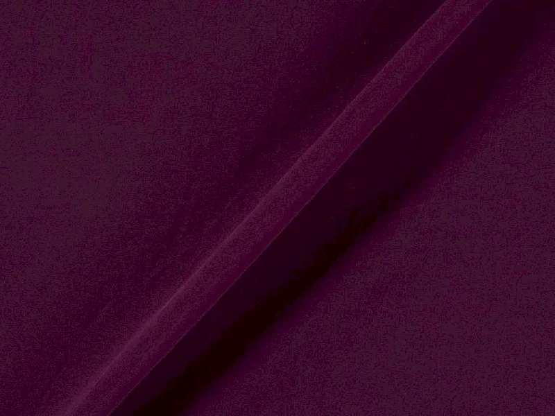 Wine Purple Polyester Diamond Georgette Fabric