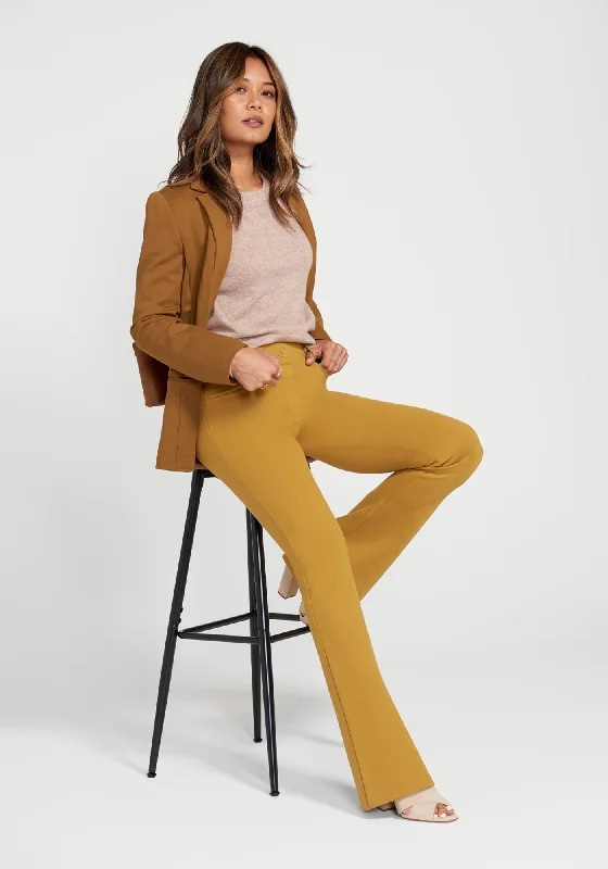 7-Pocket Dress Pant Yoga Pant | Bootcut (Cedar Glow)