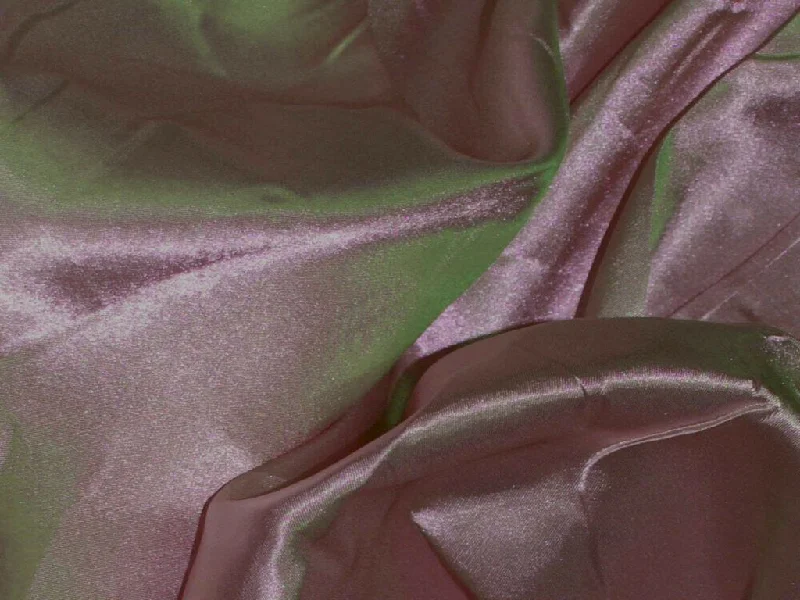 Aubergine Purple Silky Plain Japan Satin Fabric