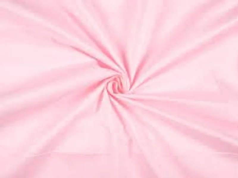 Baby Pink Plain Cotton Cambric Fabric