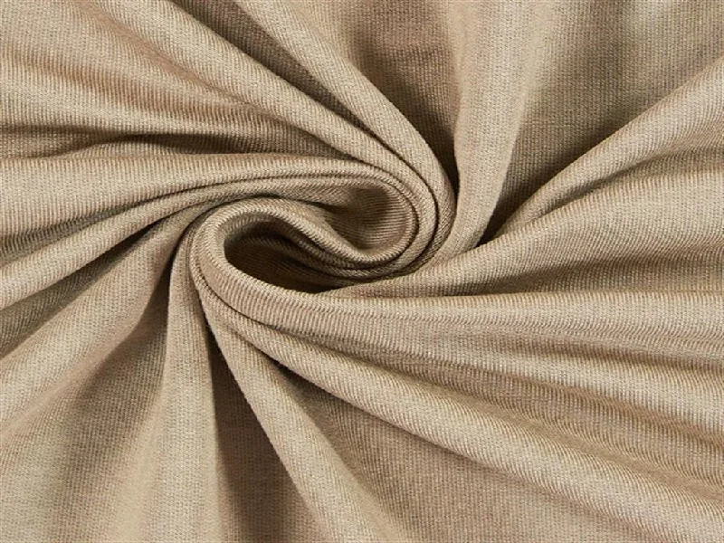 Beige Modal Cotton Fabric