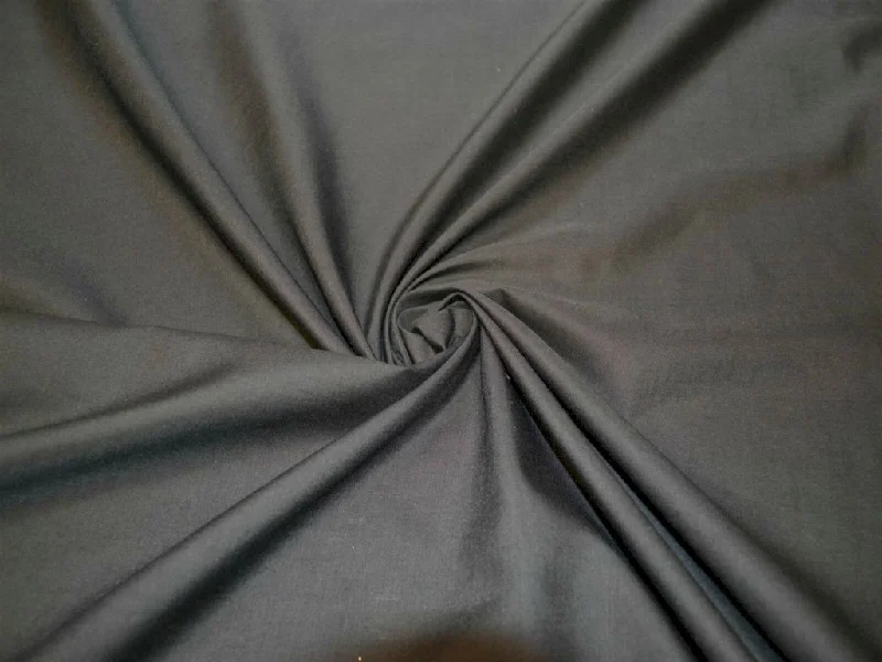 Black Plain Soft Cotton Rayon Fabric