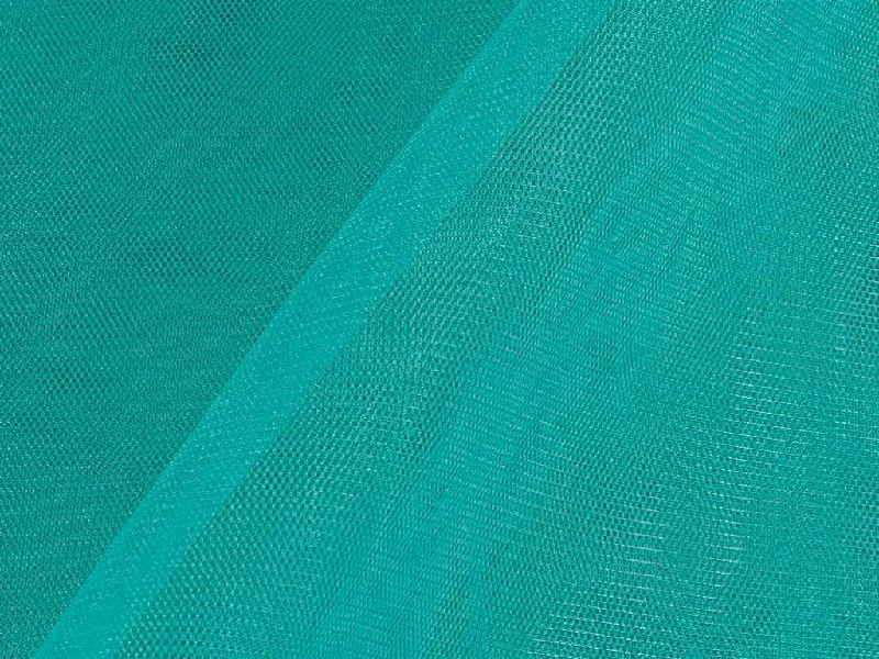 Blue Plain Net Fabric