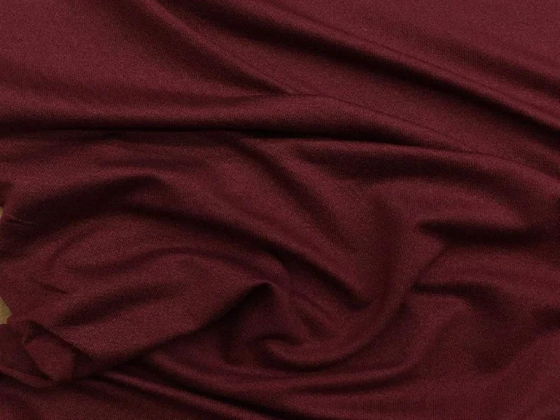 Burgundy Modal Cotton Fabric