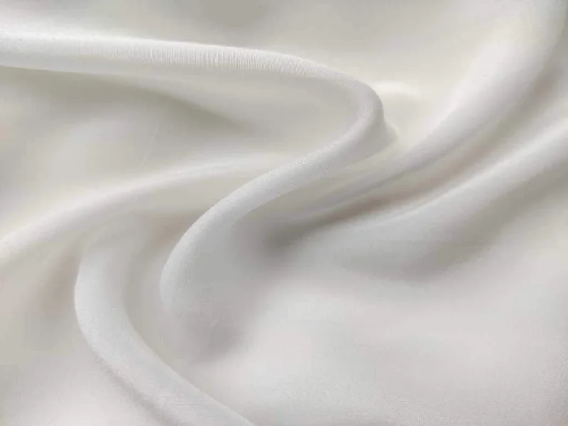 White Dyeable Silk Fabric