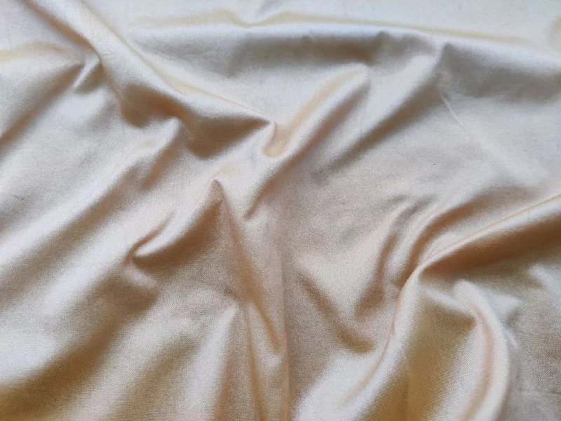 Golden Plain Taffeta Silk Fabric