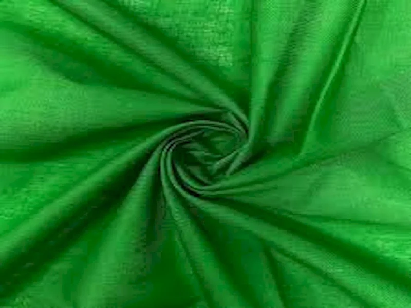 Green Plain Cotton Voile Fabric