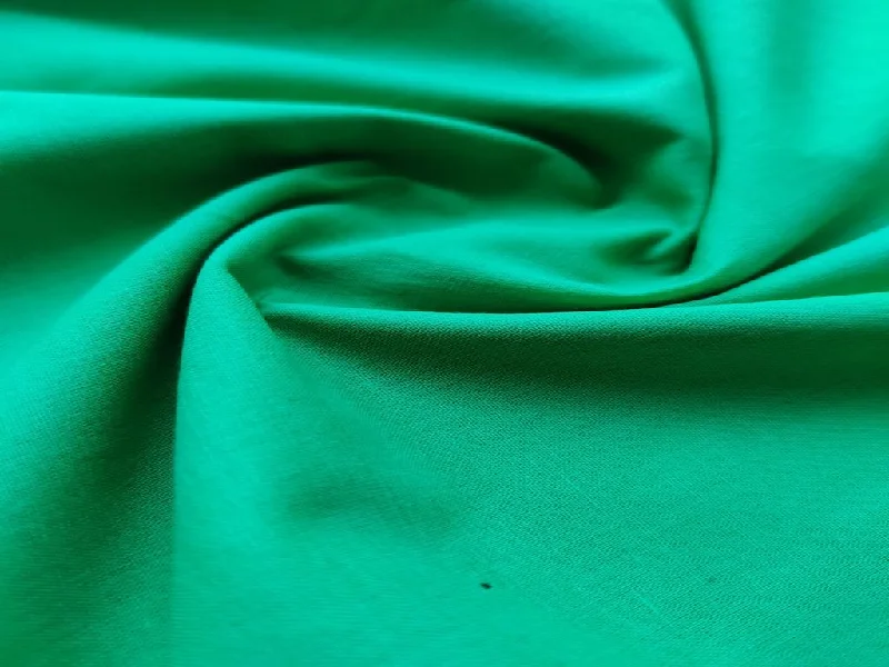 Green Plain Cotton Fabric