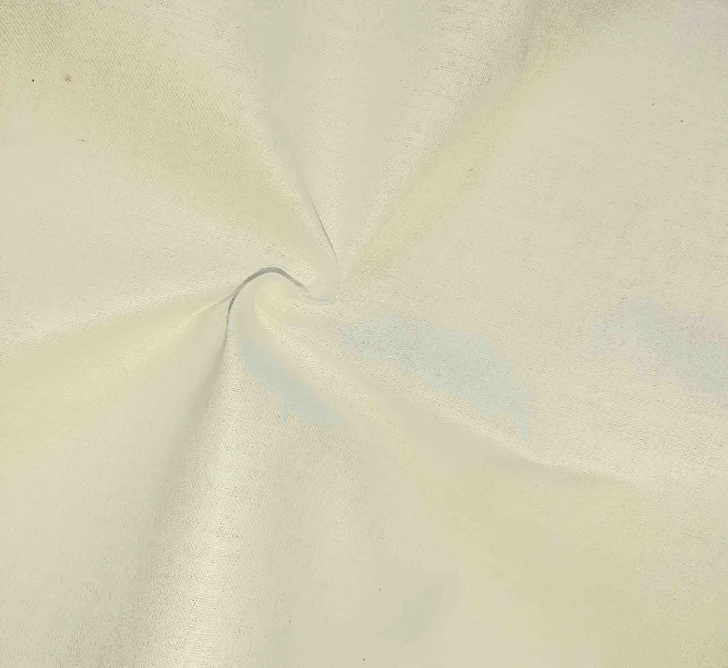 White Plain Handwoven Cotton Fabric (200s)