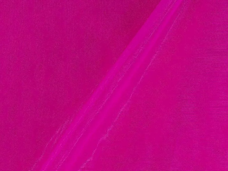 Hot Pink Plain Net Fabric