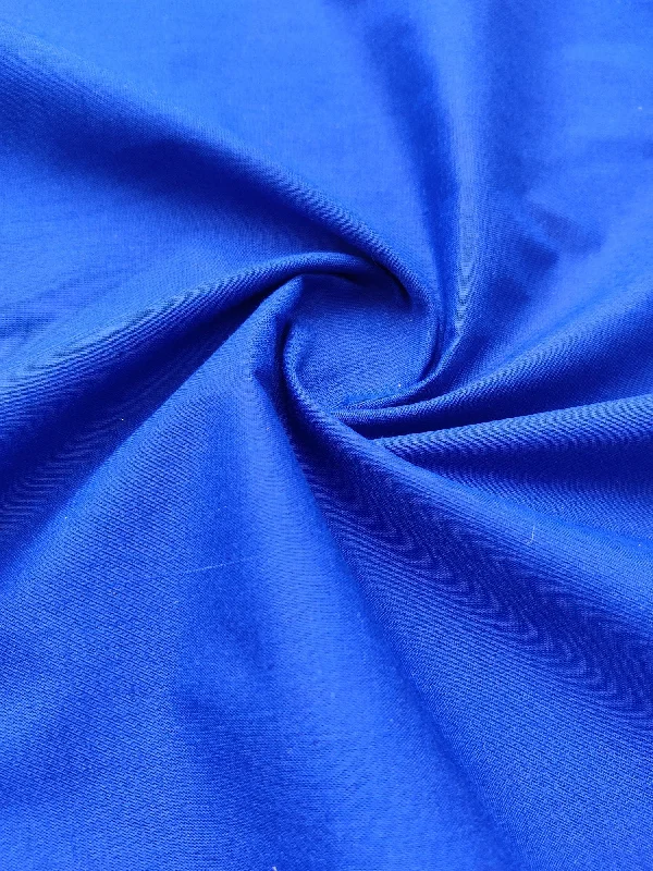 Ink Blue Plain Cotton Fabric