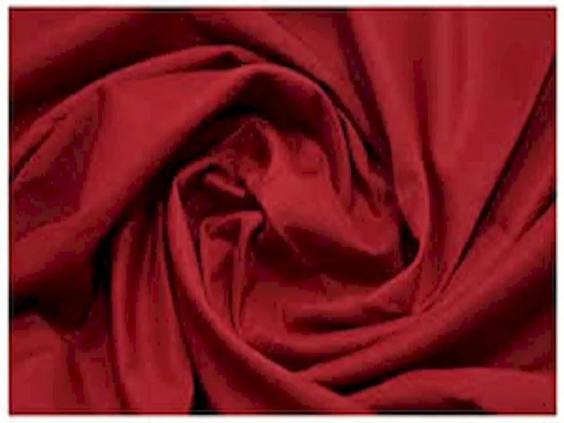 Maroon Plain Cotton Cambric Fabric