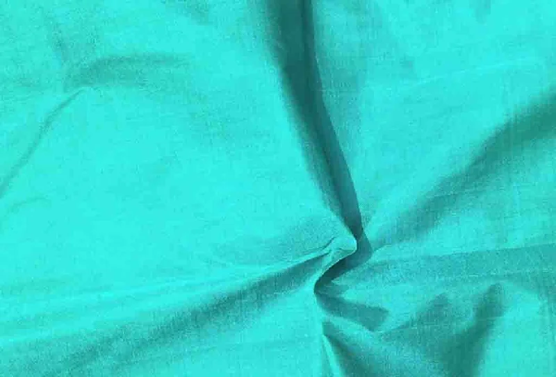 Deep Green Handloom Silk Fabric