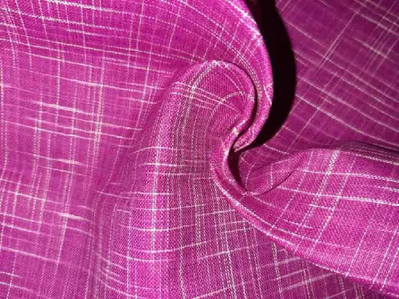 Pink Plain Self Cotton Fabric