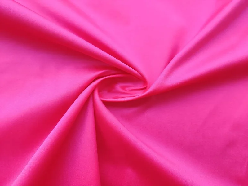 Pink Plain Taffeta Silk Fabric