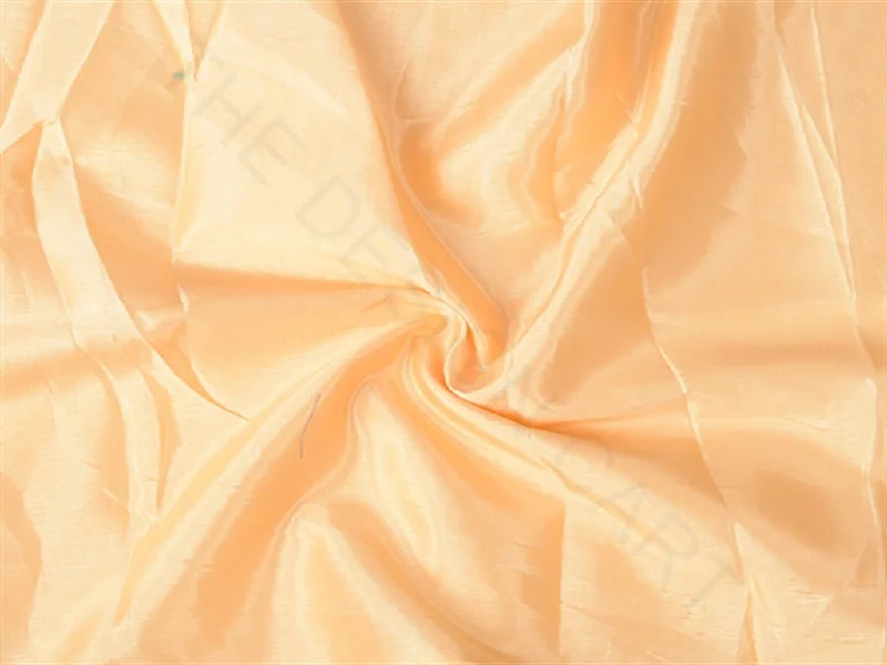 Peach Persian Paper Silk Fabric