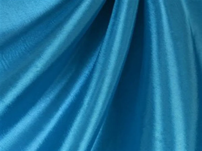 Turquoise Persian Paper Silk Fabric