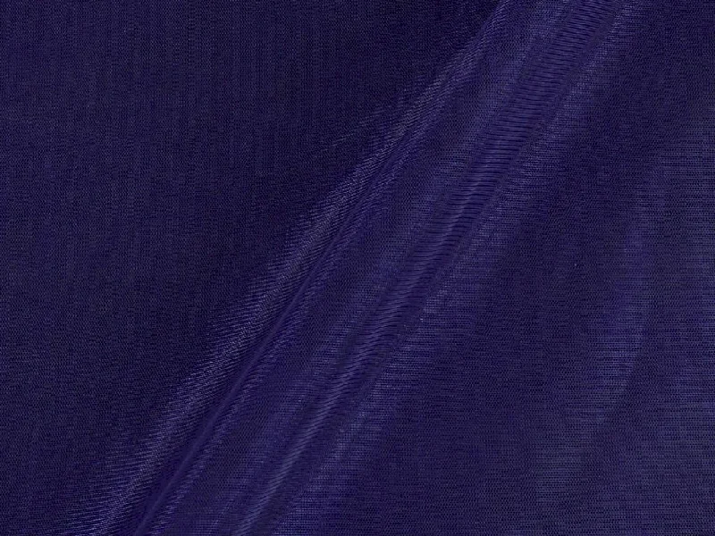 Royal Blue Plain Net Fabric