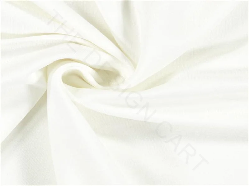 White Modal Cotton Fabric