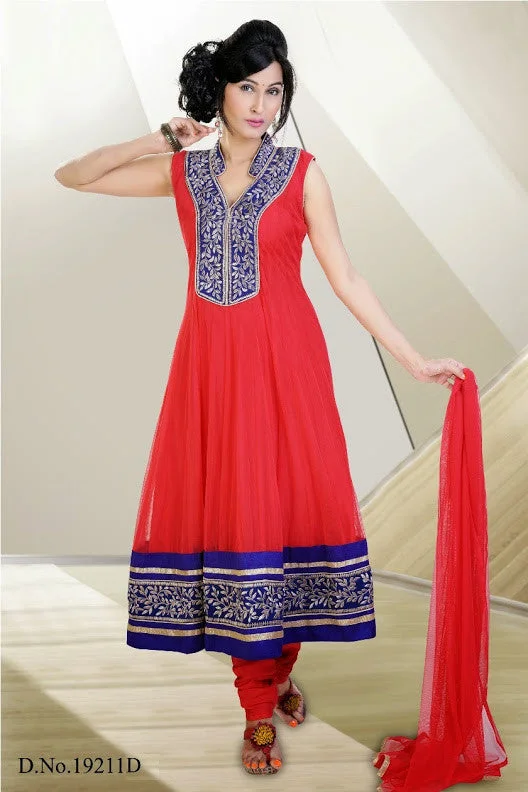 Elegant Ethnic Beautiful Long Anarkali D-19211 Midi Maxi Outfit